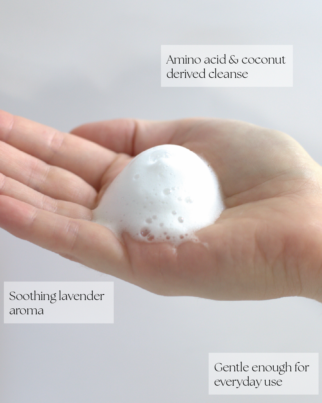 Gentle Foam Cleanser With Lavender